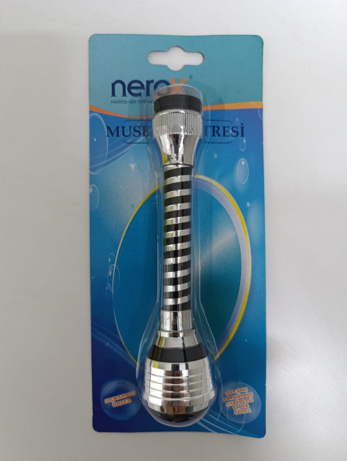 NEROX METAL UZUN MUSLUK FİLTRESİ 
